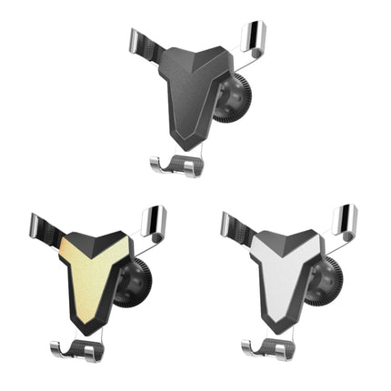 Gravity Navigation Car Air Outlet Triangular Mobile Phone Holder