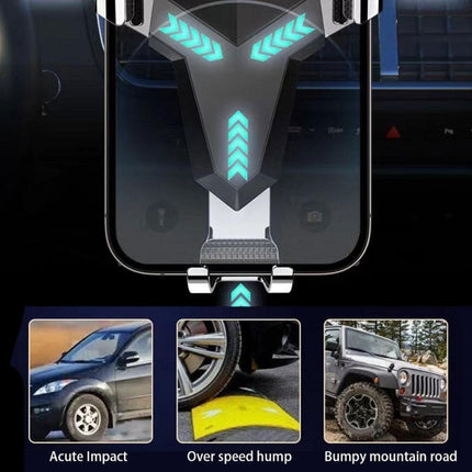 Gravity Navigation Car Air Outlet Triangular Mobile Phone Holder