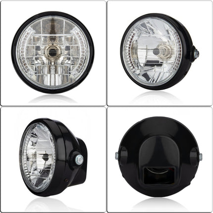 Motorcycle 7 Inch LED Headlight Angel Ring With Steering Function, PE-D7inS01