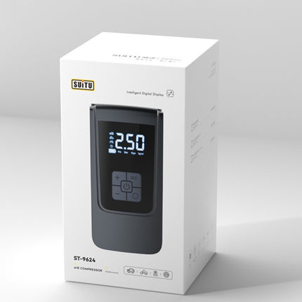 150psi  Air Pump Intelligent Digital Display Car Bicycle Ball Electric Pump Cylinder, SUITU   ST-9624A  Wired, SUITU   ST-9624B Wireless+USB, SUITU   ST-9624C Wireless+DC+USB