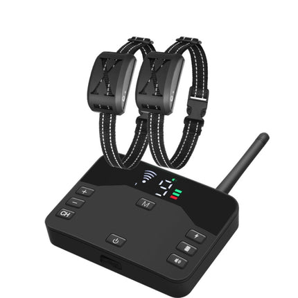2-In-1 Electric Dog Fence & Remote Training Collar Adjustable Vibration & Shock, For 1 Dog, For 2 Dogs, For 3 Dogs