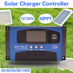 YCX-003 30-100A Solar Charging Controller with LED Screen & Dual USB Port Smart MPPT Charger, 12/24V 30A, 12/24V 40A, 12/24V 50A, 12/24V 60A, 12/24V 100A, 12/24/36/48/60V 40A, 12/24/36/48/60V 100A, 12/24/36/48/60V Wifi 40A, 12/24/36/48/60V Wifi 100A