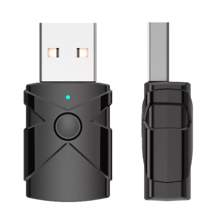 M137 5 in 1 Car USB Bluetooth 5.2 Receiver Transmitter, M137