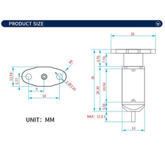 3D Touch Bed Automatically Level Sensor Print Compensation Sensor, 1m, 1.5m