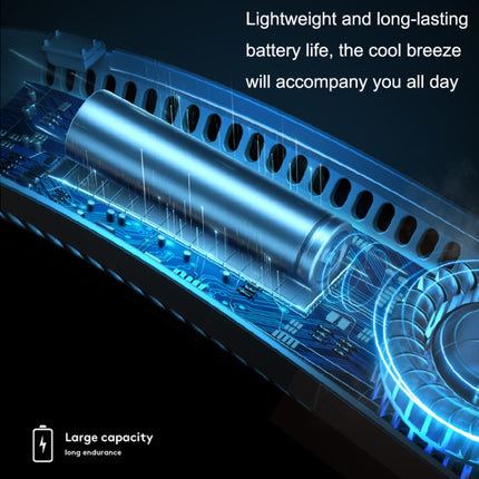 WT-F54 Wind From All Sides Long Battery Life Semiconductor Cooling Hanging Neck Fan
