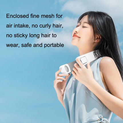 WT-F54 Wind From All Sides Long Battery Life Semiconductor Cooling Hanging Neck Fan