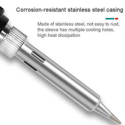 100W  220V High-power Electric Soldering Iron Adjustable Temperature Soldering Tool US Plug, 1pc, 2pcs Set 1, 2pcs Set 2, 4pcs Set