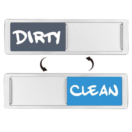 Dishwasher Magnet Clean Dirty Sign Double-Sided Refrigerator Magnet, Silver-Blue Gray, Black-Blue Gray, Silver-Black and White, Black-Black and White, Silver- Cat Claw), Turkish, Black Cat Claw, Black Love, Silver Love, Silver Gray White, Black Gray���...