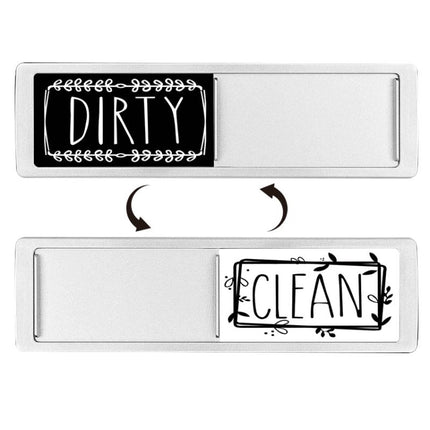 Dishwasher Magnet Clean Dirty Sign Double-Sided Refrigerator Magnet, Silver-Blue Gray, Black-Blue Gray, Silver-Black and White, Black-Black and White, Silver- Cat Claw), Turkish, Black Cat Claw, Black Love, Silver Love, Silver Gray White, Black Gray���...