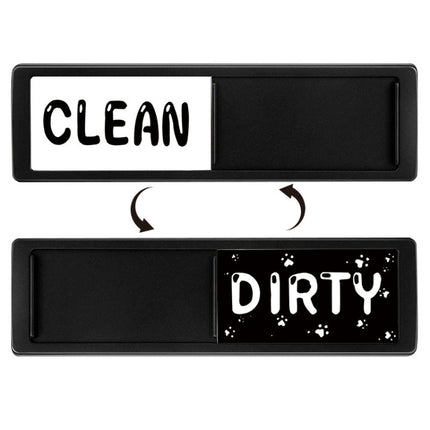 Dishwasher Magnet Clean Dirty Sign Double-Sided Refrigerator Magnet, Silver-Blue Gray, Black-Blue Gray, Silver-Black and White, Black-Black and White, Silver- Cat Claw), Turkish, Black Cat Claw, Black Love, Silver Love, Silver Gray White, Black Gray���...