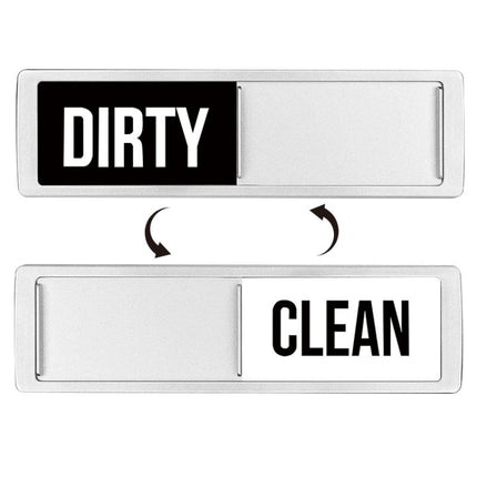 Dishwasher Magnet Clean Dirty Sign Double-Sided Refrigerator Magnet, Silver-Blue Gray, Black-Blue Gray, Silver-Black and White, Black-Black and White, Silver- Cat Claw), Turkish, Black Cat Claw, Black Love, Silver Love, Silver Gray White, Black Gray���...