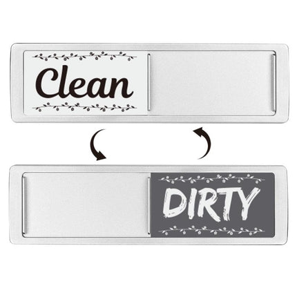 Dishwasher Magnet Clean Dirty Sign Double-Sided Refrigerator Magnet, Silver-Blue Gray, Black-Blue Gray, Silver-Black and White, Black-Black and White, Silver- Cat Claw), Turkish, Black Cat Claw, Black Love, Silver Love, Silver Gray White, Black Gray���...