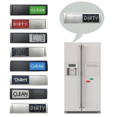 Dishwasher Magnet Clean Dirty Sign Double-Sided Refrigerator Magnet, Silver-Blue Gray, Black-Blue Gray, Silver-Black and White, Black-Black and White, Silver- Cat Claw), Turkish, Black Cat Claw, Black Love, Silver Love, Silver Gray White, Black Gray���...