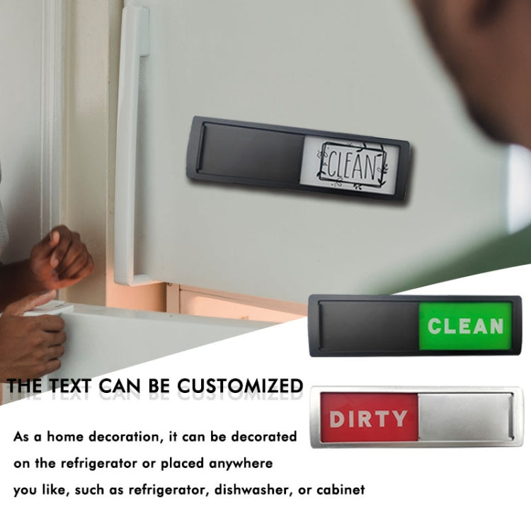 Dishwasher Magnet Clean Dirty Sign Double-Sided Refrigerator Magnet, Silver-Blue Gray, Black-Blue Gray, Silver-Black and White, Black-Black and White, Silver- Cat Claw), Turkish, Black Cat Claw, Black Love, Silver Love, Silver Gray White, Black Gray���...