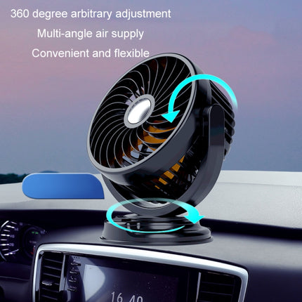 F611 Rotatable Multi-angle Air Supply Car Silent Fan