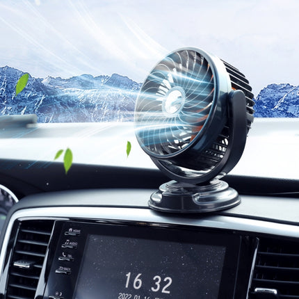 F611 Rotatable Multi-angle Air Supply Car Silent Fan