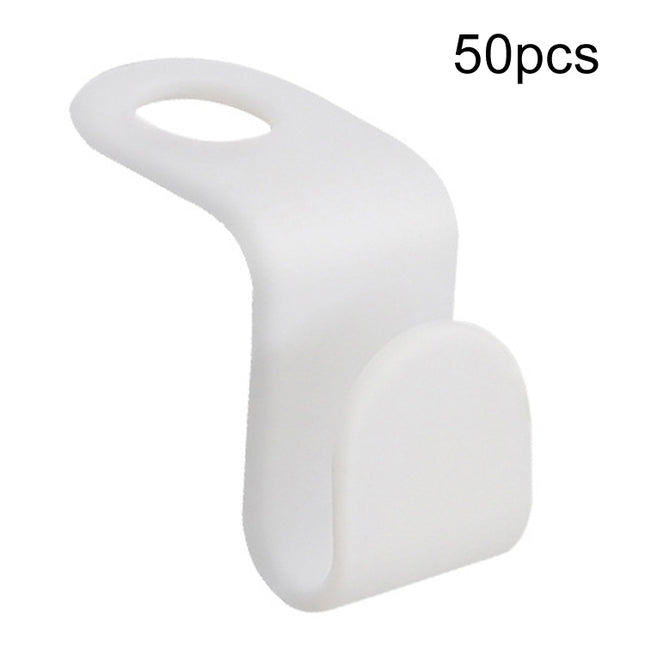 50pcs Hanger Connecting Hooks Household Superimposed Hooks