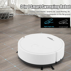 3 in 1 Mini Vacuum Cleaner Intelligent Sweeping Robot