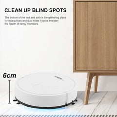 3 in 1 Mini Vacuum Cleaner Intelligent Sweeping Robot