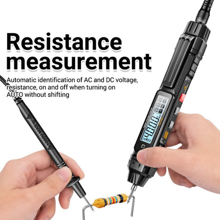 Electrician Induction Test Pen Fully Intelligent Anti-burning High-precision Digital Universal Meter