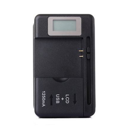 SS-5 Universal Cell Phone Battery Charger With USB Output & LCD Display, US Plug