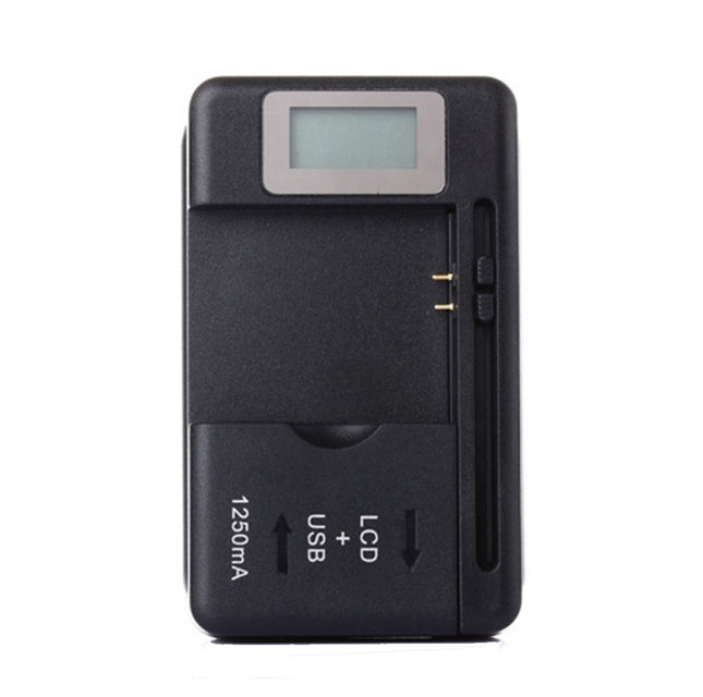 SS-5 Universal Cell Phone Battery Charger With USB Output & LCD Display, US Plug