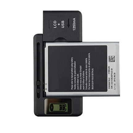 SS-5 Universal Cell Phone Battery Charger With USB Output & LCD Display, US Plug