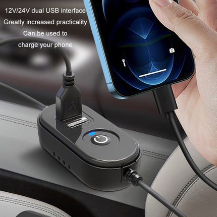 F6026 Large Suction Cup Vehicle-Mounted Double-Head Fan, F6026 USB, F6026 Cigarette Lighter with USB