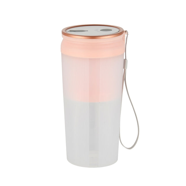 LGZ-1 500ml 50W 4 Blades Electric Portable Juicer Rechargeable Juice Extractor, LGZ-1 (Pink), LGZ-1 (White), LGZ-1 (Green)