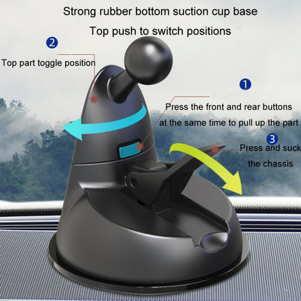 F4206 Suction Cup Double Head Car USB Fan, F4206