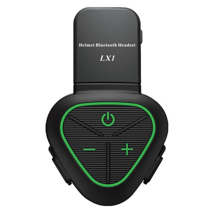LX1 Motorcycle Half Helmet Waterproof Wireless 5.3 Bluetooth Headset, English