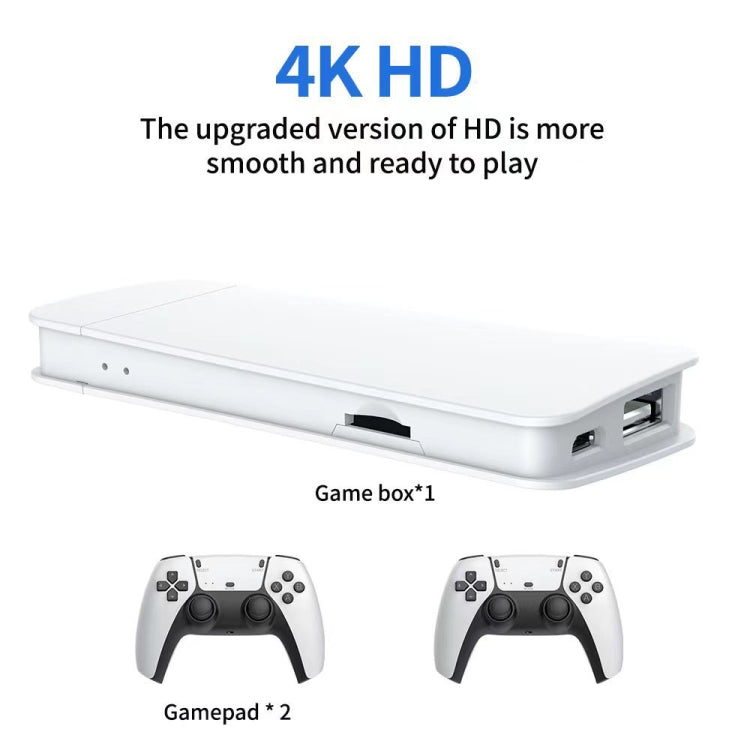 M15 HDMI HD 4K TV Dual Handle Game Console, M15 128G 30000 Games