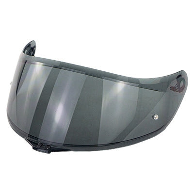 Motorcycle Helmet Lens with Anti-fog Spikes for SOMAN K1/K3SV/K5, Transparent REVO Red, Transparent REVO Purple, Transparent REVO Blue, Dark Tea Revo Red, Dark Tea Revo Blue, Tea Film Revo Purple Red Gold, Silver Plated, Dark Tea, Gold Flakes, Color Fi...