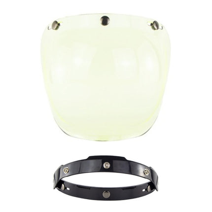 Motorcycle Helmet Three-Button Windproof Lens With Bracket