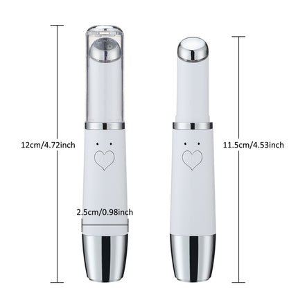 12335 Eye Vibration Heating Massage Pen Removing Eye Wrinkle and Importing Massager Beauty Instruments, 12335