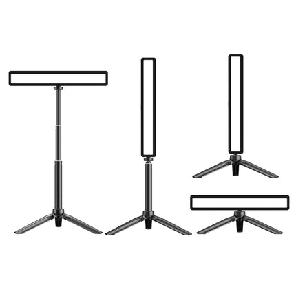 APEXEL APL-FL06 Portable Square Strip Live Video Conferencing Fill Light, APL-FL06