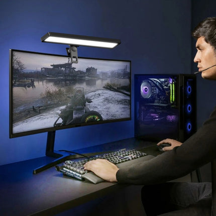 APEXEL APL-FL06 Portable Square Strip Live Video Conferencing Fill Light, APL-FL06