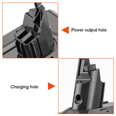 For Dyson V8 Series 21.6V Cordless Vacuum Cleaner Battery Sweeper Spare Battery, 2200mAh, 2500mAh, 3000mAh, 3500mAh, 4000mAh