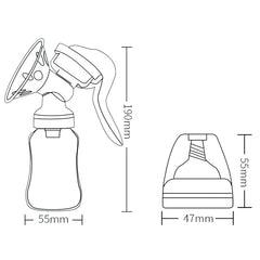 Adjustable Force Breast Pump 2 in 1 Manual Breast Pump Maternity Products, 2 in 1 Manual Breast Pump
