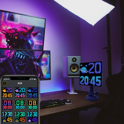 LED Dynamic Emoticon Car Display Screen 5V USB Interface