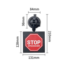 LED Dynamic Emoticon Car Display Screen 5V USB Interface