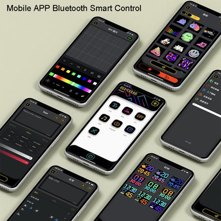 LED Dynamic Emoticon Car Display Screen 5V USB Interface
