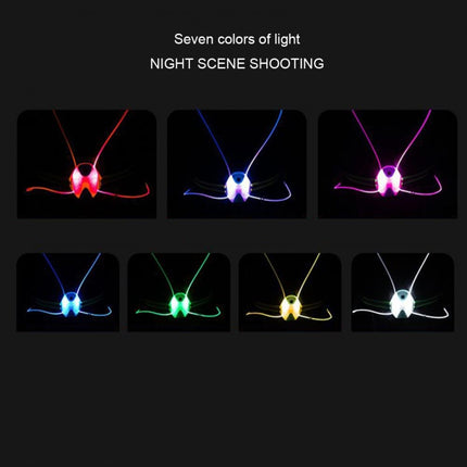 USB Rechargeable Running Light Strap Chest Light