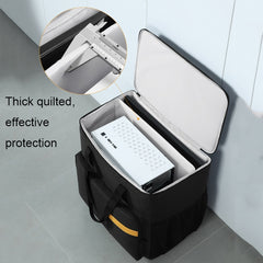 BUBM Computer Host Detachable Trolley Shockproof Waterproof Storage Bag With Wheels