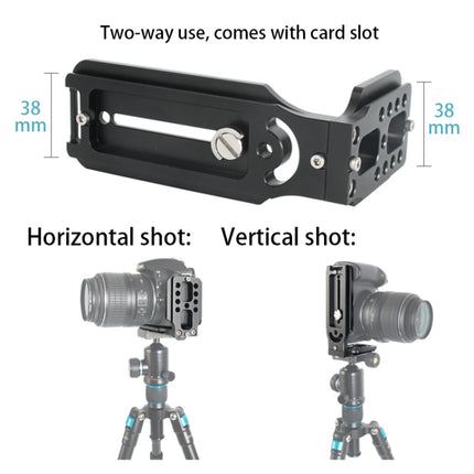 BEXIN  L130-50 Camera Quick Release Plate L-shaped Vertical Board, L130-50