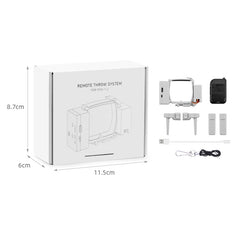 Para DJI MINI 2/Mavic Mini/Mini SE Sistema de lanzamiento aéreo Cebo de pesca Anillo de bodas Entrega de vida Lanzador de rescate, Para DJI MINI 2/Mavic Mini