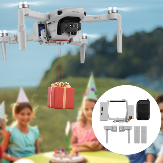 Para DJI MINI 2/Mavic Mini/Mini SE Sistema de lanzamiento aéreo Cebo de pesca Anillo de bodas Entrega de vida Lanzador de rescate, Para DJI MINI 2/Mavic Mini