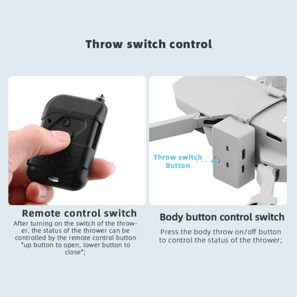 Für DJI MINI 2/Mavic Mini/Mini SE Airdrop-System Angelköder Ehering Lebensrettungswurf Werfer liefern, Für DJI MINI 2/Mavic Mini