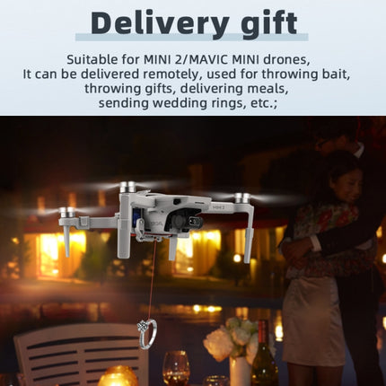 Für DJI MINI 2/Mavic Mini/Mini SE Airdrop-System Angelköder Ehering Lebensrettungswurf Werfer liefern, Für DJI MINI 2/Mavic Mini