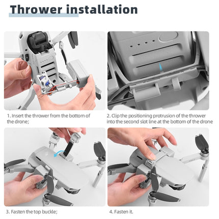 Für DJI MINI 2/Mavic Mini/Mini SE Airdrop-System Angelköder Ehering Lebensrettungswurf Werfer liefern, Für DJI MINI 2/Mavic Mini